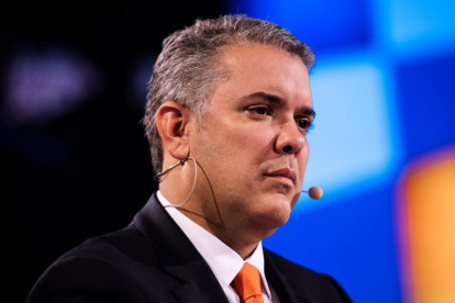 El presidente colombiano, Iván Duque.