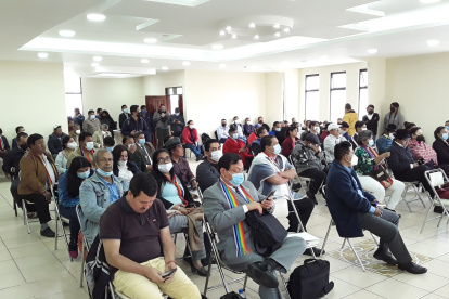 El Consejo Político Nacional del movimiento Pachakutik sesionó ayer, 9 de noviembre, en Quito.