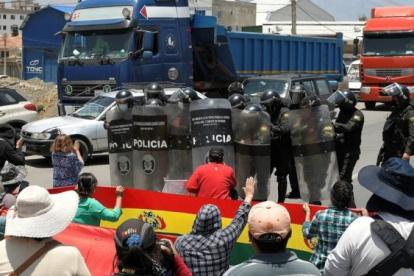 protestas se registran