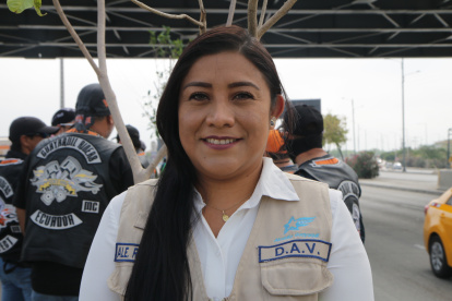Alexandra Rivadeneira, directora de Área Verde del Municipio de Guayaquil.