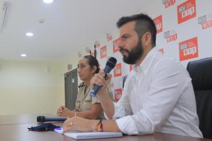 El Gobernador Pablo Arosemena y la Comandante de la Policía Tannya Varela dieron información sobre la masacre.