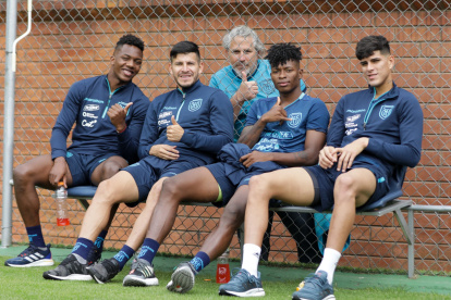 La selección ecuatoriana muestra su optimismo luego de la victoria ante Venezuela.