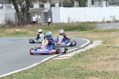 El piloto guayaquileño se coronó campeón de la segunda copa del Torneo Provincial de Karting 2021