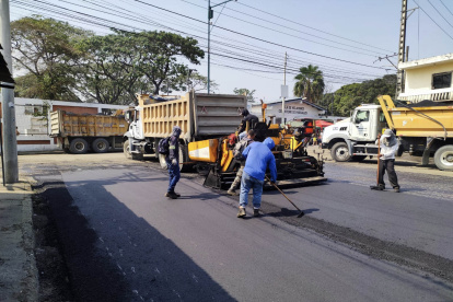 Trabajos. Diferentes ciudadanos se quejaron del mal estado de la calzada.