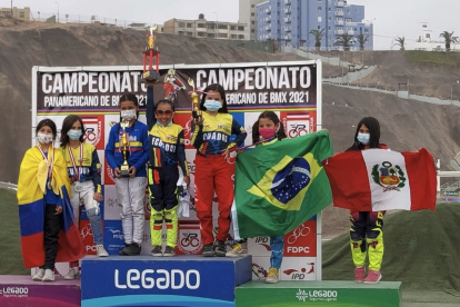 Antonella Puyo fue campeona Panamericana en Lima.