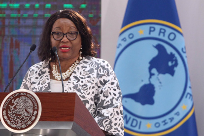 Imagen de archivo de la directora de la Organización Panamericana de la Salud (OPS, en sus siglas en inglés), Carissa Etienne.