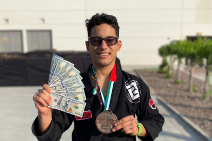 Juan Pablo Jaramillo consiguió la medalla de bronce en su categoría.