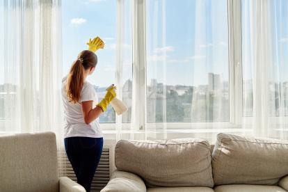 Rocíe agua o esencia de eucalipto para ahuyentar a los insectos