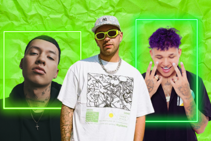 Blessd, Feid y Beele.