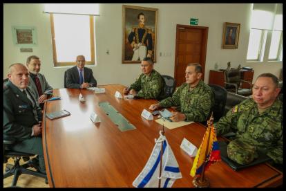 Cita. Autoridades de Ecuador e Israel analizaron la seguridad en el país.
