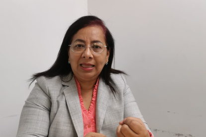 Martha Macías, excandidata a alcaldesa, abogada penalista y exdirectora de la cárcel.