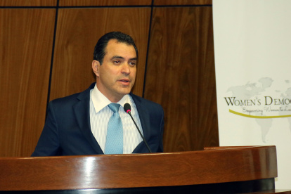 Kevin Casas-Zamora, secretario general del Instituto para la Democracia  y la Asistencia Electoral (IDEA). EFE/Alejandro R. Otero