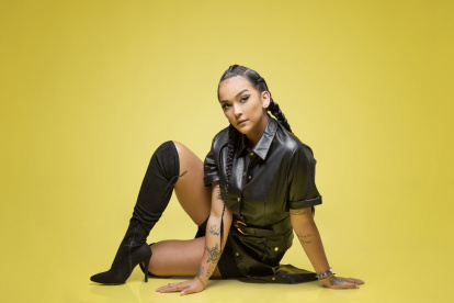 Daniela empezó siendo una niña en la industria musical de su país.