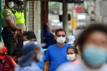 El virus no se ha ido del Ecuador. Guayaquil es una de las ciudades que reporta un aumento de casos.