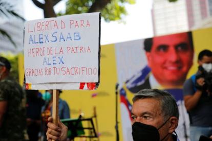 En Venezuela se realizaron recientemente marchas para exigir la libertad de Saab, hoy detenido en EE. UU: