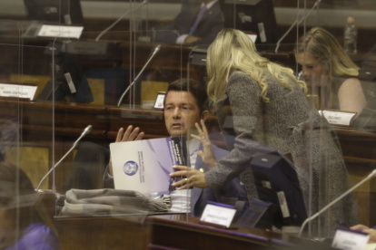 El asambleísta de CREO Francisco Jiménez es el proponente del proyecto de ley.