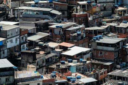 Una de las favelas de Río de Janeiro. Estos barrios crean sus propio mercado bursátil.