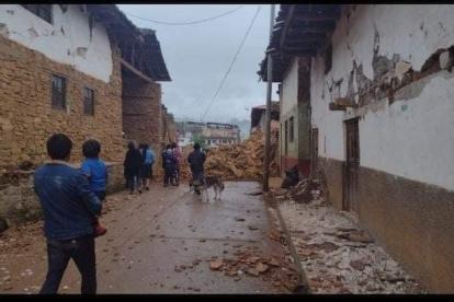 El epicentro se localizó a 98 kilómetros al este del distrito de Santa María de Nieva, provincia de Condorcanqui (Amazonas).