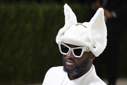 Estadounidense de origen ghanés, Abloh, de 41 años, era también director creativo de la marca Off White, de la que el grupo LVMH es el accionista mayoritario. foto de archivo.