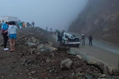 El 16 de noviembre de 2021 hubo un derrumbe en la zona, que dejó dos heridos y daños en dos vehículos.