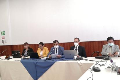 La conformación de la subcomisión se ejecutó hoy en horas de la tarde.