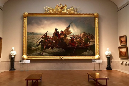 Una de las salas del famoso museo neoyorkino.