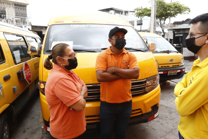Medidas. Los transportistas ya habían adecuado sus unidades como parte de las medidas de bioseguridad.
