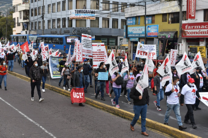 Protestas. El gobierno del presidente Guillermo Lasso ha enfrentado varias protestas y movilización en los seis meses y más que lleva de gestión.
