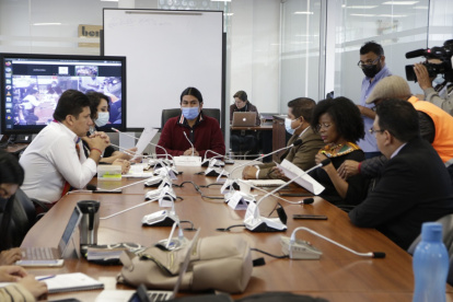 Postura. En la Comisión de Garantías Constitucionales domina una mayoría conformada por UNES y Pachakutik.