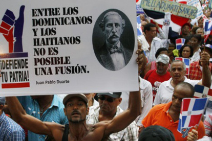 manifestaciones en contra de inmigrantes haitianos en República Dominicana.