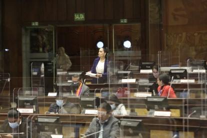 El Pleno de la Asamblea sesionó este 7 de diciembre de 2021 para votar las observaciones de la proforma 2022.