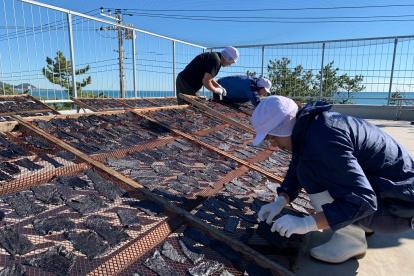 La captura de ballenas en una industria mantiene  viva en Japón  a las comunidades pesqueras como Wada.Carmen Grau Vila / EFE