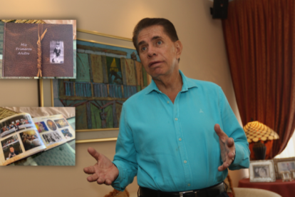 El presentador de noticias de Ecuavisa compartió la foto de su libro de "memes" en su cuenta de Instagram.