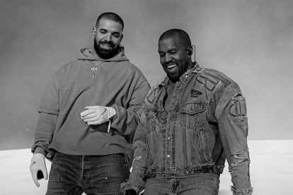 Drake y Kanye West lograron reunir a más de 70,000 personas en el Coliseo de Los Ángeles, la noche de ayer.