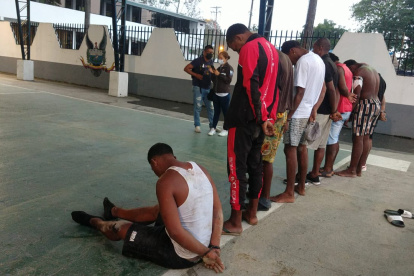 Detención. La Policía detuvo a varios sospechosos entre los que se encontraría el autor del ataque a la UPC y la muerte del uniformado.