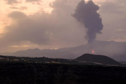 El volcán podría dejar de