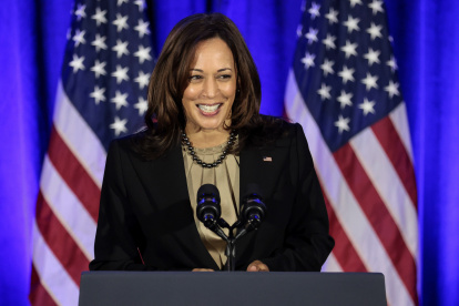 Kamala Harris llegó a la vicepresidencia de Estados Unidos junto a Joe Biden por el partido demócrata