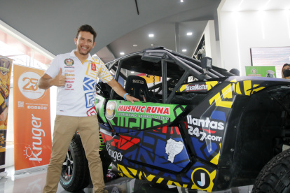 Sebastián Guayasamín, con su experiencia y un nuevo auto, dará pelea en el Dakar que inicia el 1 de enero de 2022.