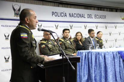 Isspol. David Proaño era director del Isspol en 2018, cuando conversaba con Héctor San Andrés, quien tenía $ 84 millones en bonos.