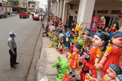 Escenario. Los monigoteros esperan que las visitas se incrementen durante estos días.