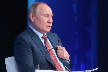 Vladimir Putin dice que, Rusia responde y no amenaza a ningún país de Europa / SPUTNIK / KREML