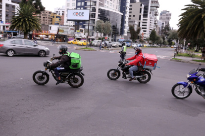 Los repartidores solo pueden transportar objectos cuyo tamaño no sea superior al de sus mochilas