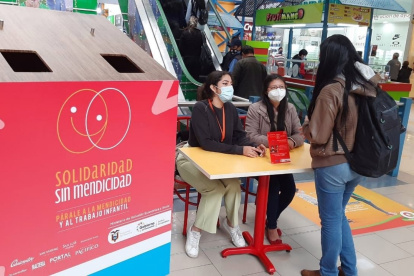 Los centros comerciales habilitaron puntos de recepción de donación