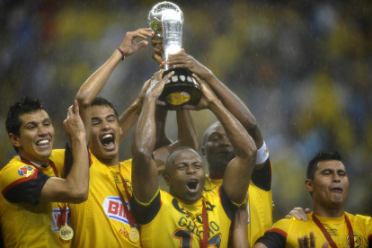 Christian "Chucho" Benítez salió campeón con el América.