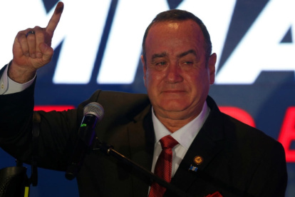 El presidente Giamattei