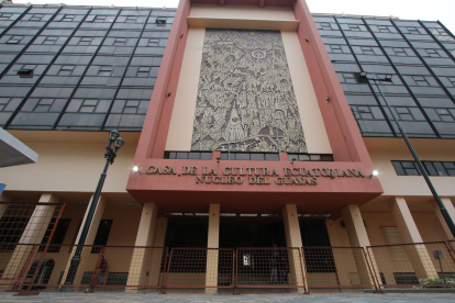 En la Casa de la Cultura del Guayas las labores se realizan con normalidad.