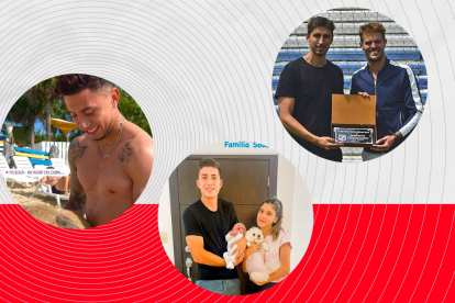 Vacaciones de futbolistas