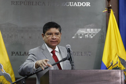 El vocero de la Presidencia, Carlos Jijón, hizo este 22 de diciembre de 2021 una evaluación de los primeros siete meses de gestión del Gobierno.