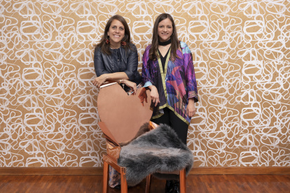 Las hermanas Burbano.