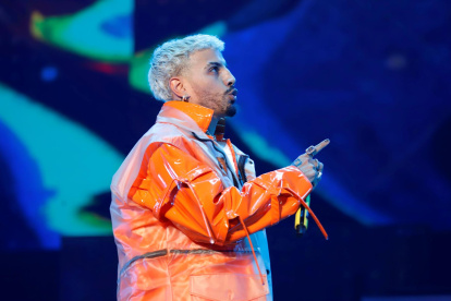 Imagen de archivo del artista urbano puertorriqueño Rauw Alejandro.